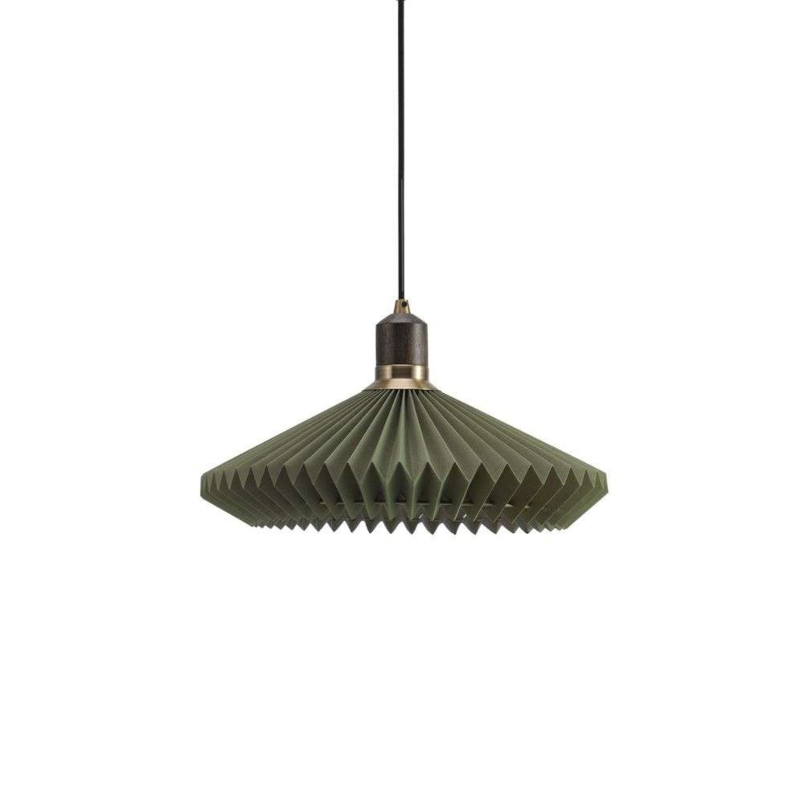 Paris Lustră Pendul Ø40 Green/Black - Halo Design