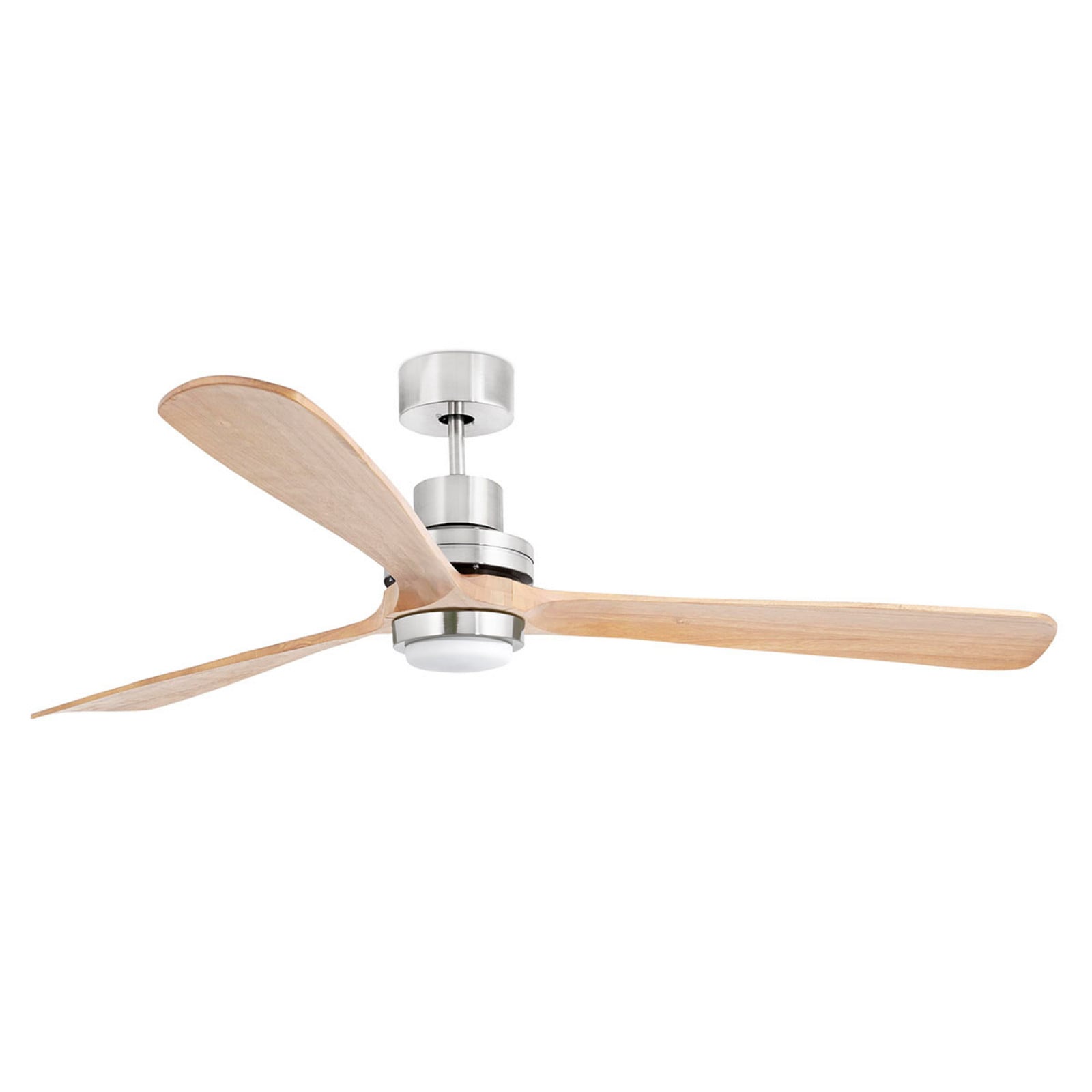 Ventilateur de plafond LED Lantau-G, Ø 168 cm, pin FARO BARCELONA - Salon / séjour - Moderne - Bois