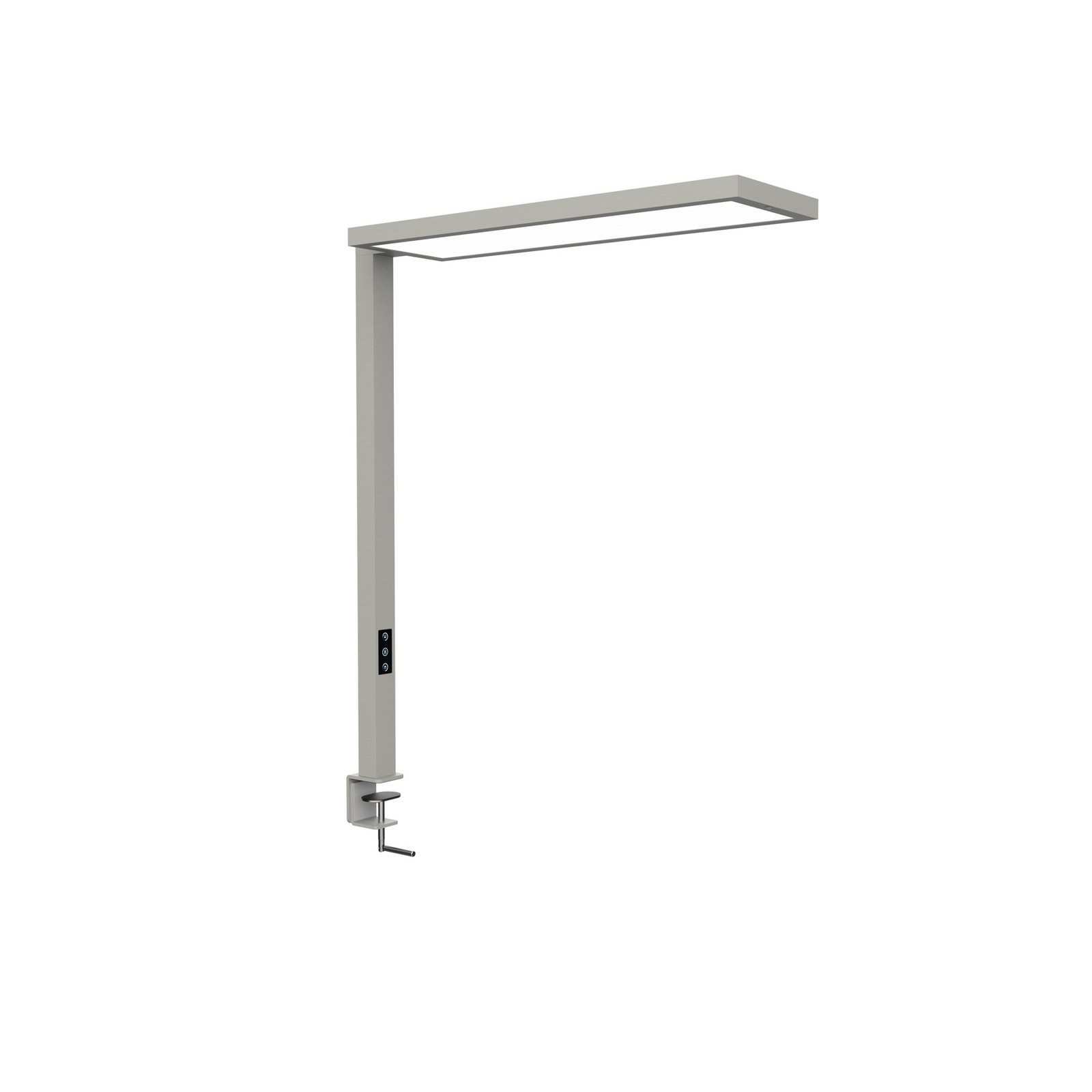 LED skavas lampa MAULsenja, sudraba krāsā, sensors, dim., CCT