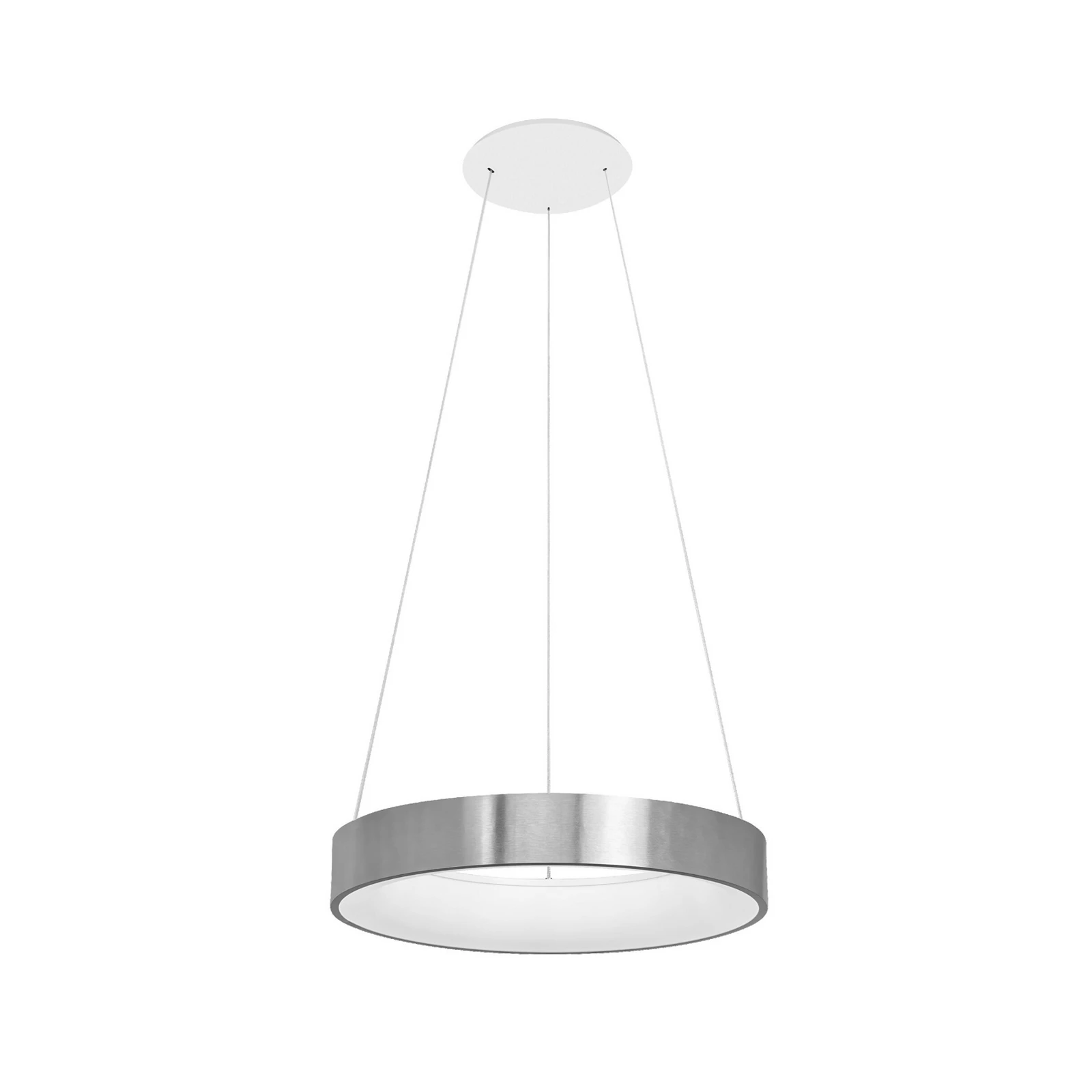 LEDVANCE SUN@Home Circular LED-Hängeleuchte, silber, HCL