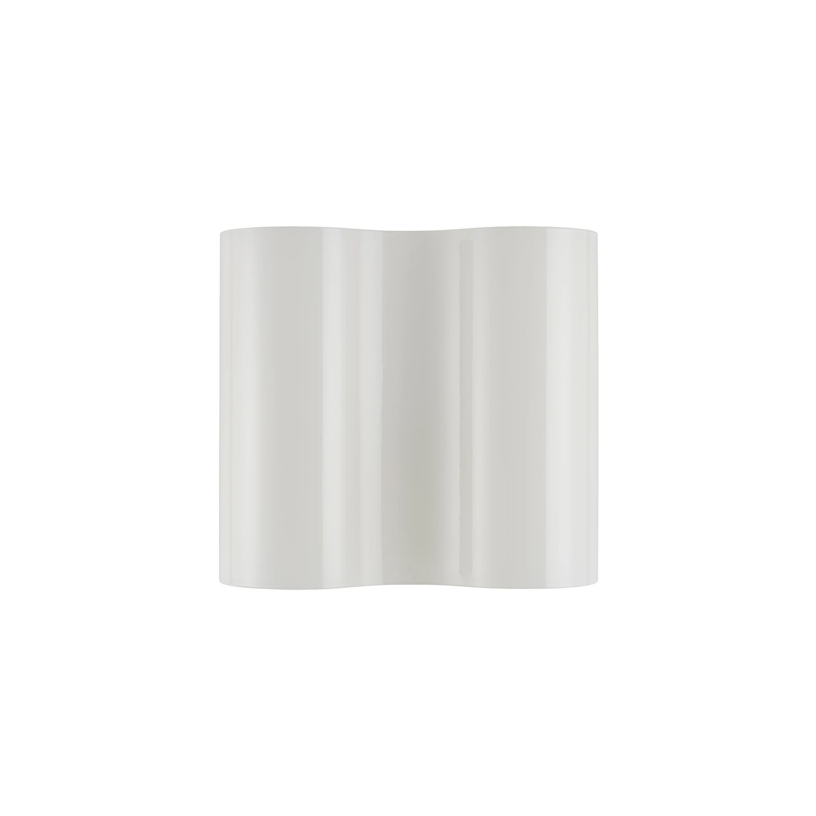 Foscarini Double Wandleuchte aus Glas, weiß