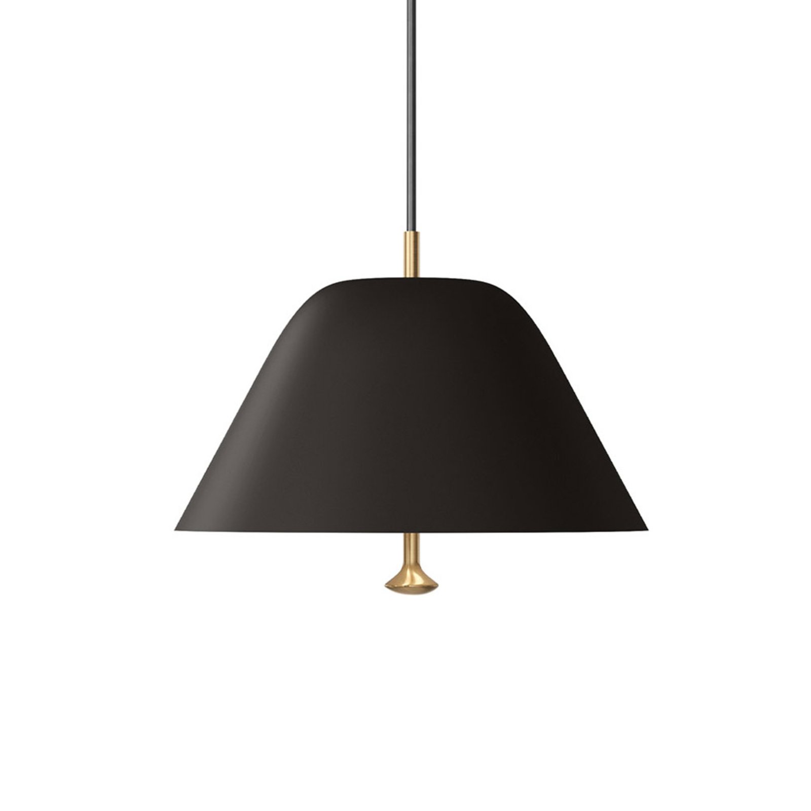 Levitate Pendel 28 Black Brass - Audo Copenhagen