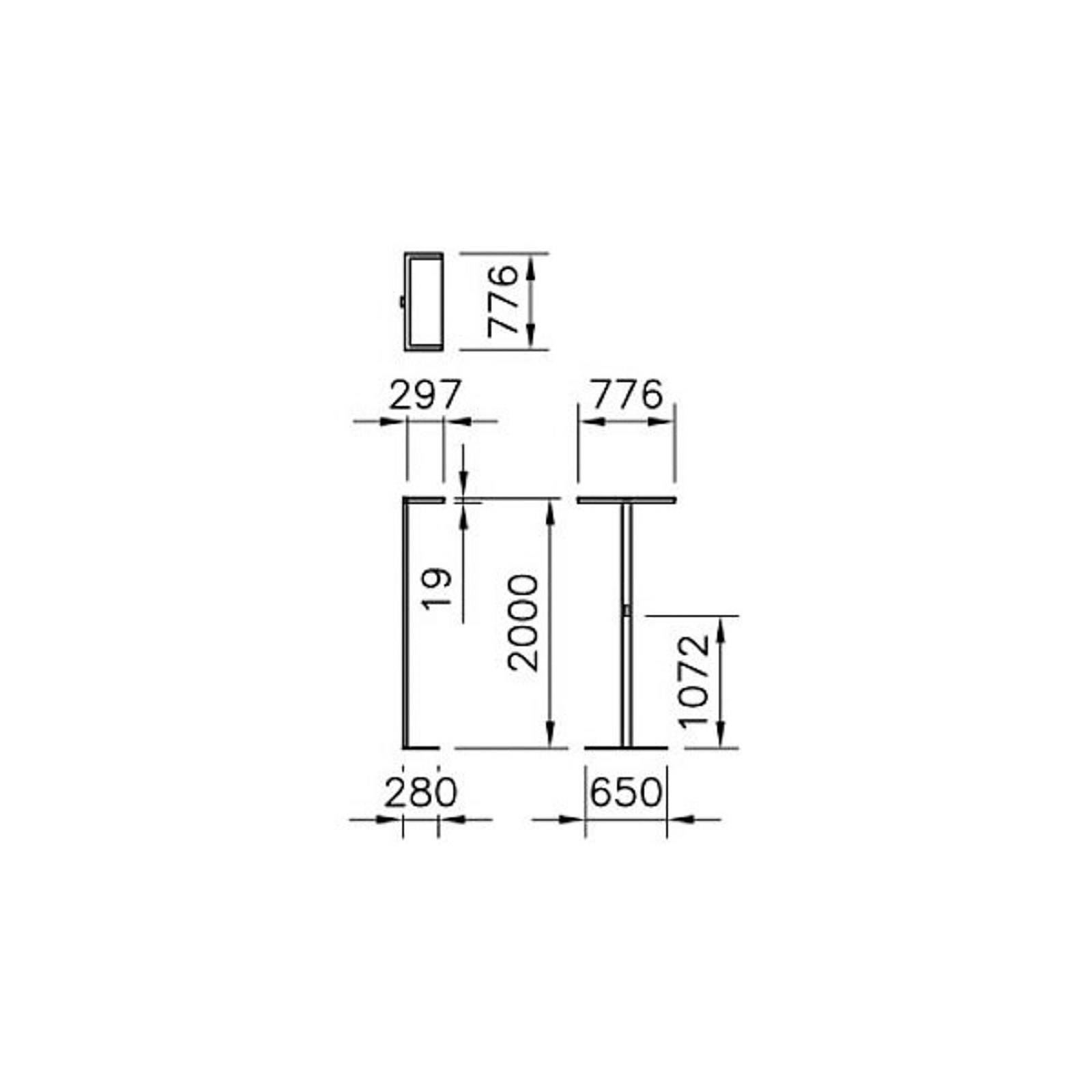 Regent Lighting Lightpad LED 2-pkt. srebrny