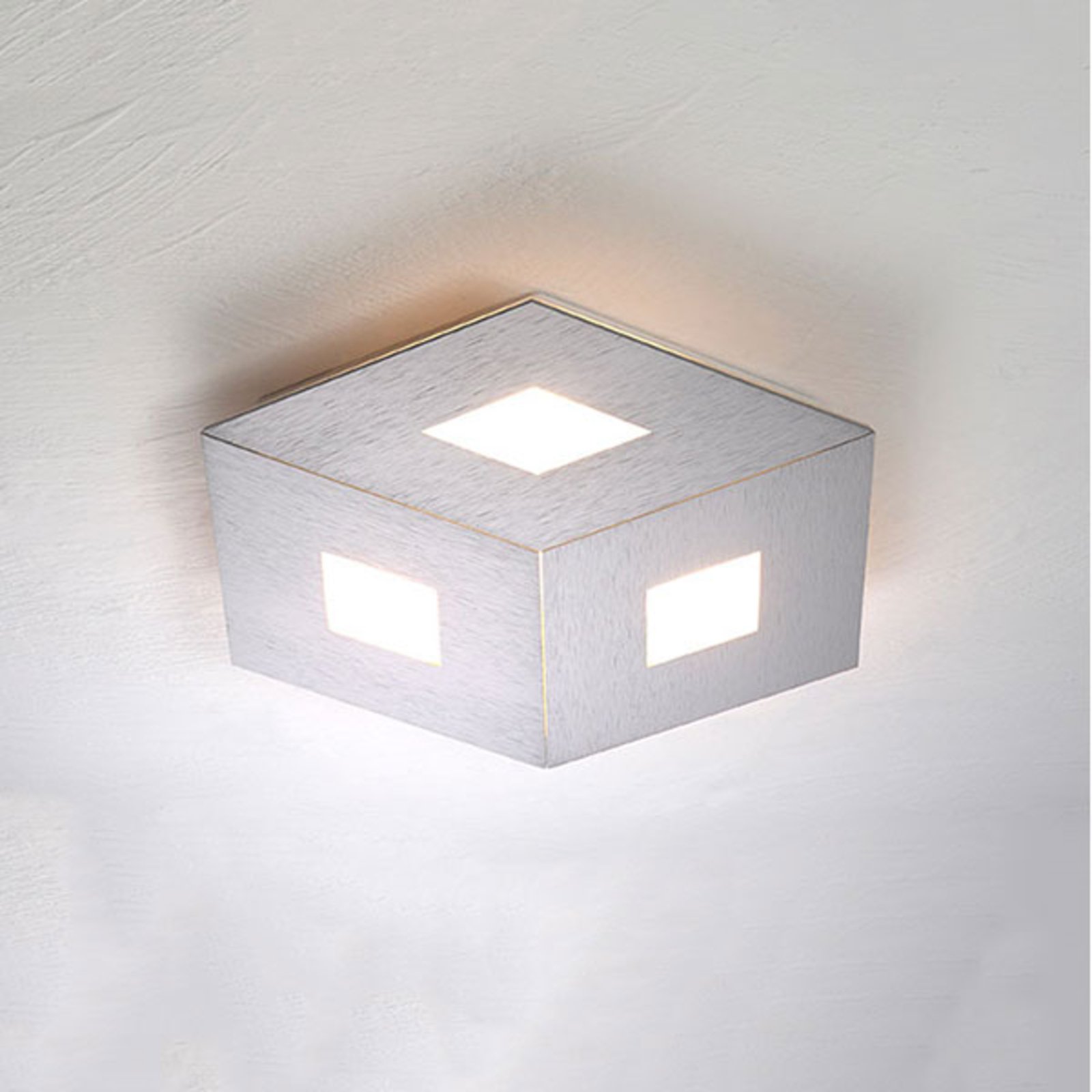 Bopp Box LED plafondlamp Comfort zilver