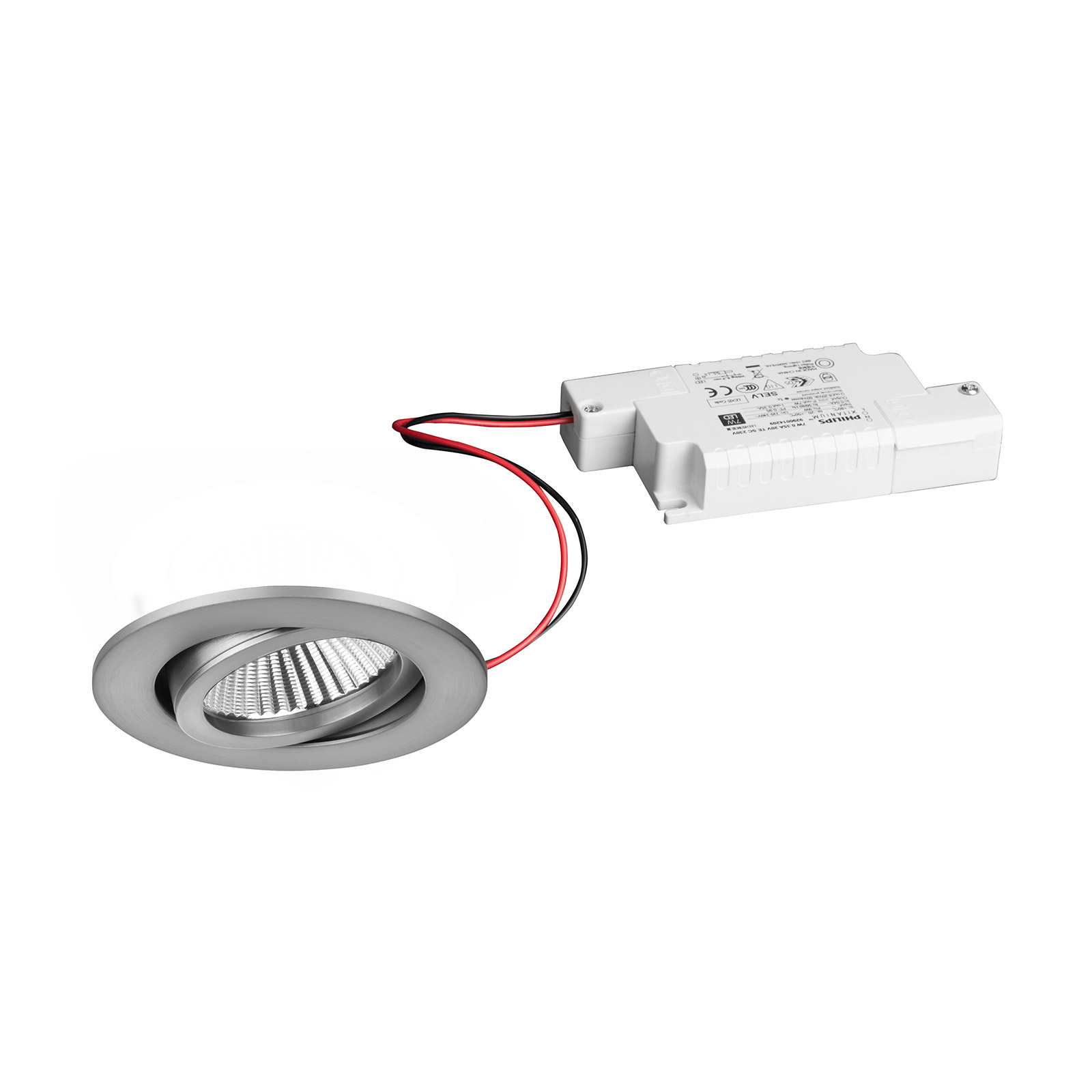 BRUMBERG BB03 Einbauspot Dim-Langkonverter, nickel