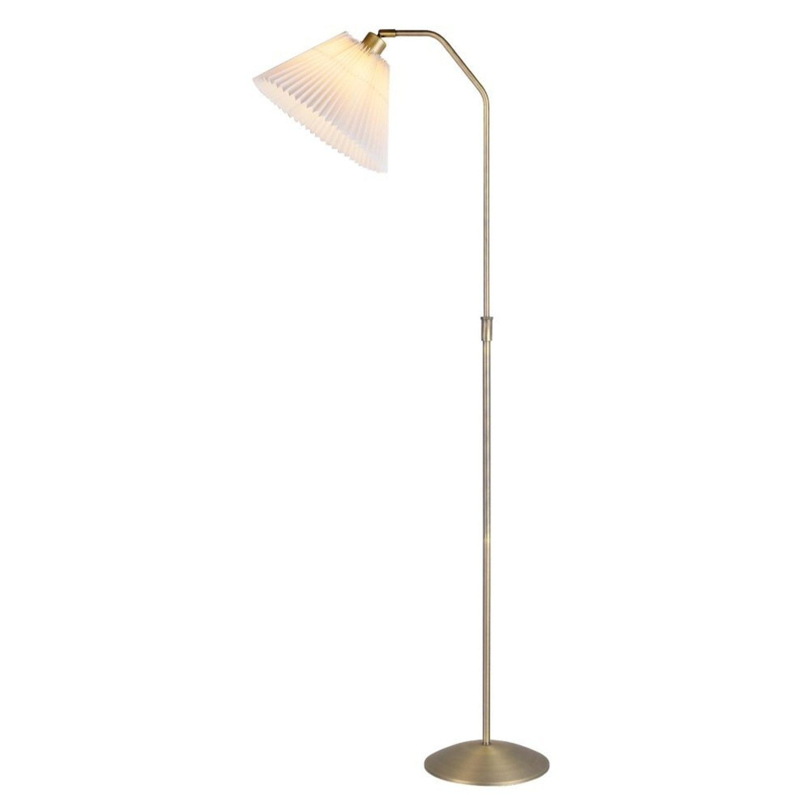 Berlin Floor Lamp Antique Brass - Halo Design