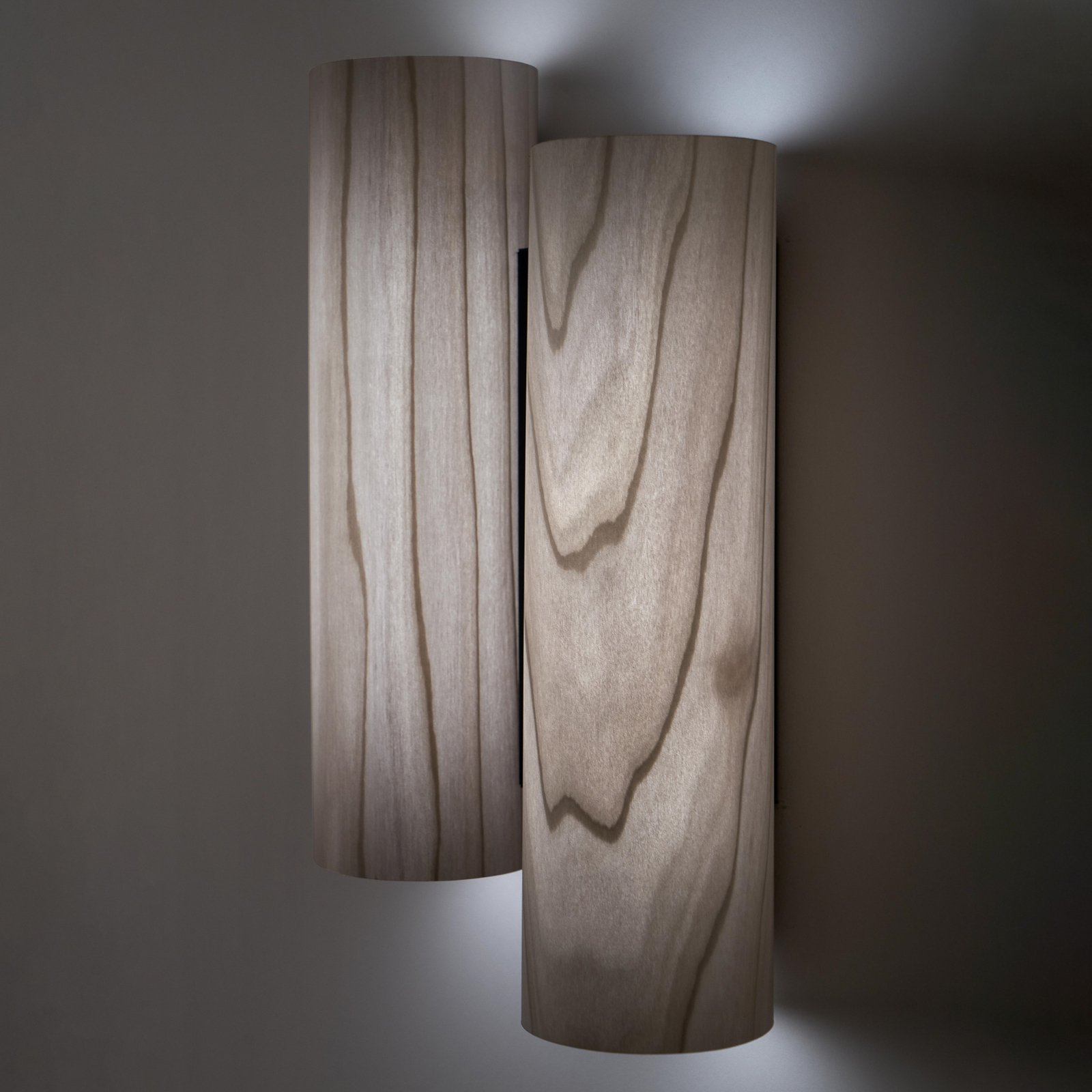 LZF Black Note Duplet LED-Wandleuchte, schwarz