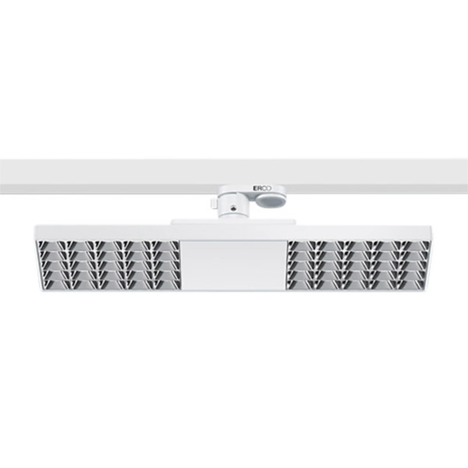 ERCO Jilly 230V 15W extra wide 830 λευκό/ασημί