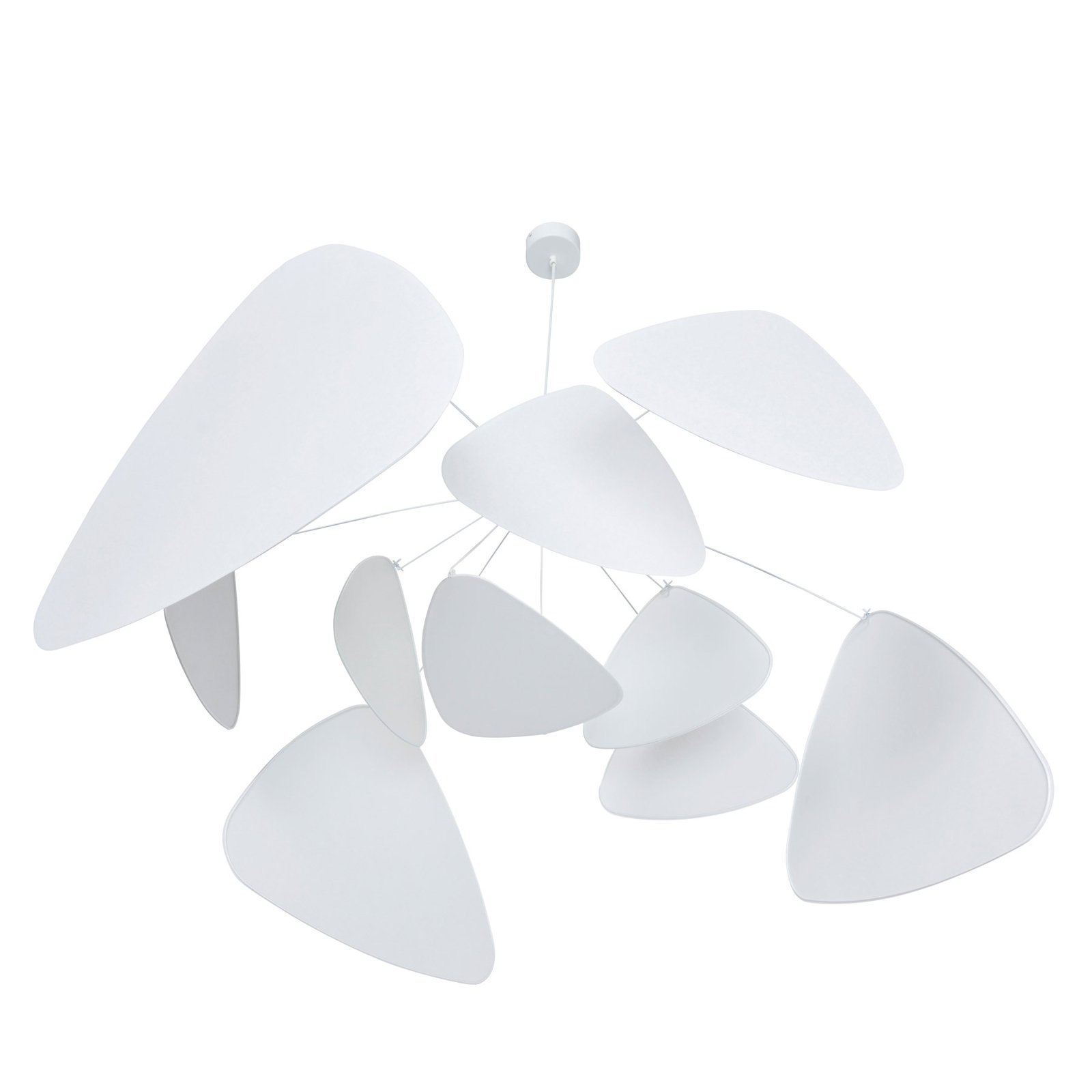 Screen XL Hängeleuchte, 60 cm, weiß, Papier - MARKET SET Screen XL Hängeleuchte, 60 cm, weiß, Papier - MARKET SET