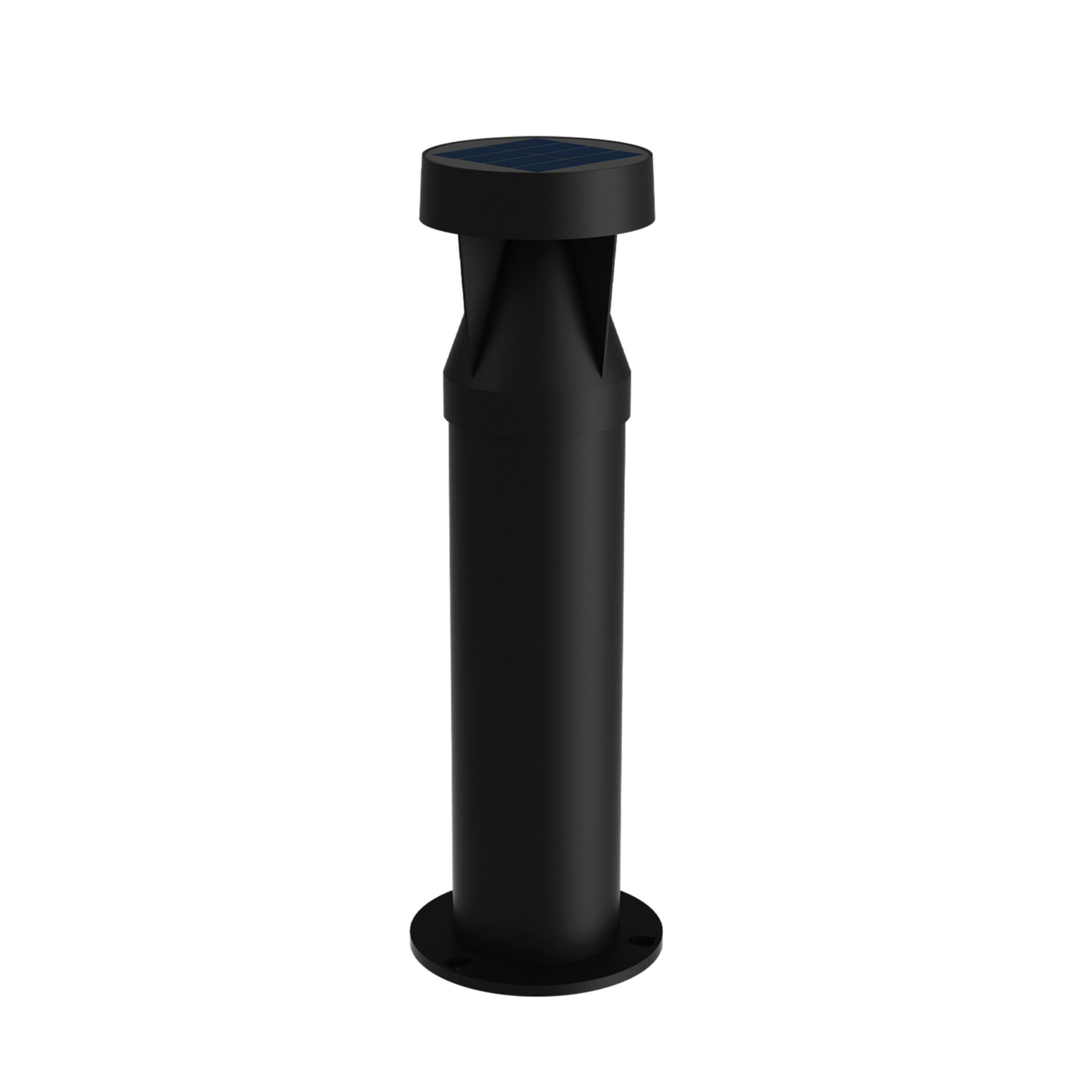 Baliza LED solar Avery de Philips, negra, IP44