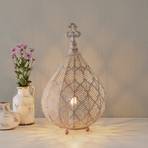 Lampa stołowa LED Nabila, orientalny kształt