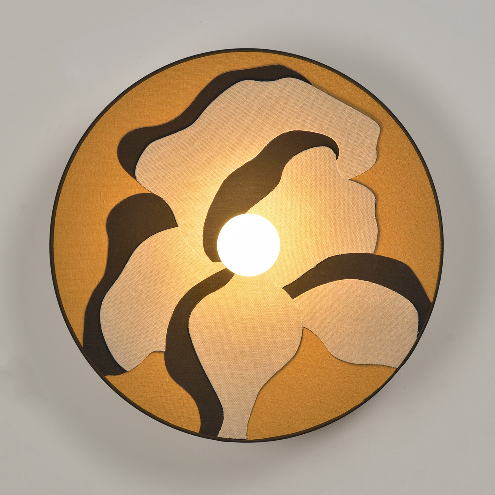 Sonia Laudet Wandlampe Ø 60 cm curry - MARKET SET Sonia Laudet Wandlampe Ø 60 cm curry - MARKET SET