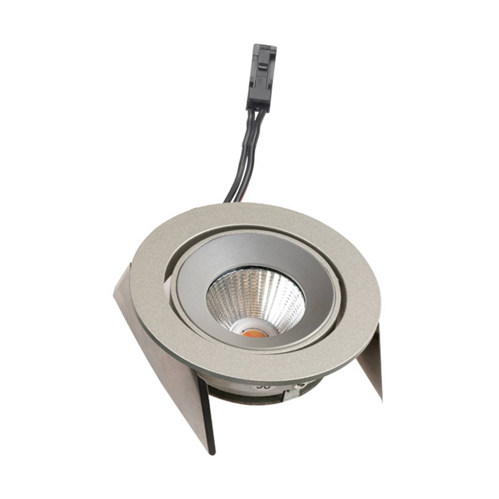 Lampe encastrée LED SR 68 43° Dim-to-Warm, chromée