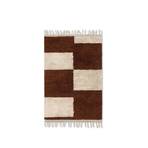 Mara Knotted Rug S tamno Brick/Off-White - ferm LIVING