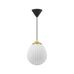 Around the World Függőlámpá Mini Brushed Brass/White/Black - UMAGE