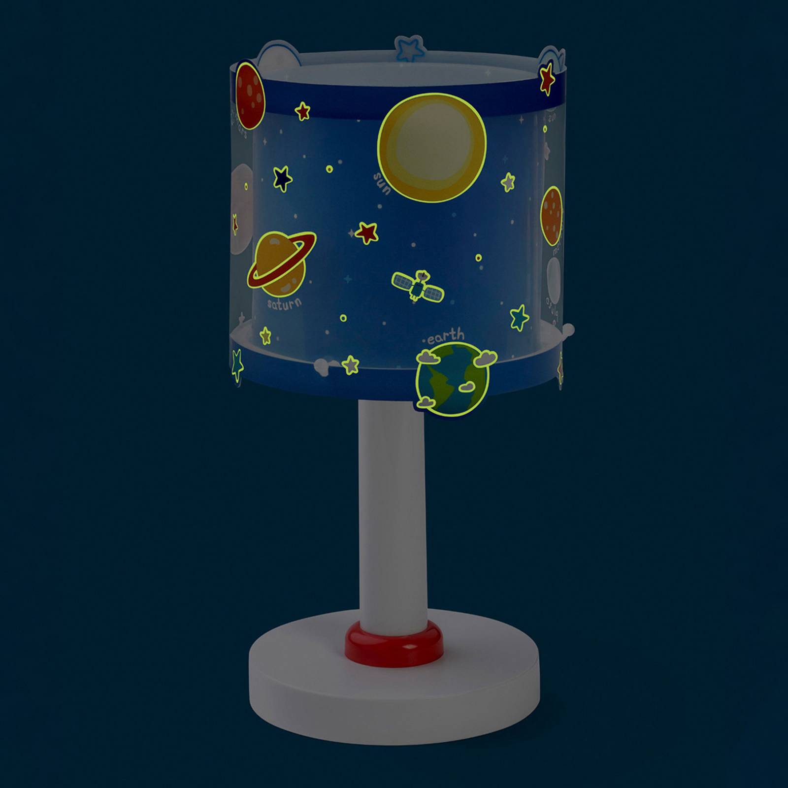 Kinder-Tischlampe Planets, G4, Ø 15 cm günstig online kaufen