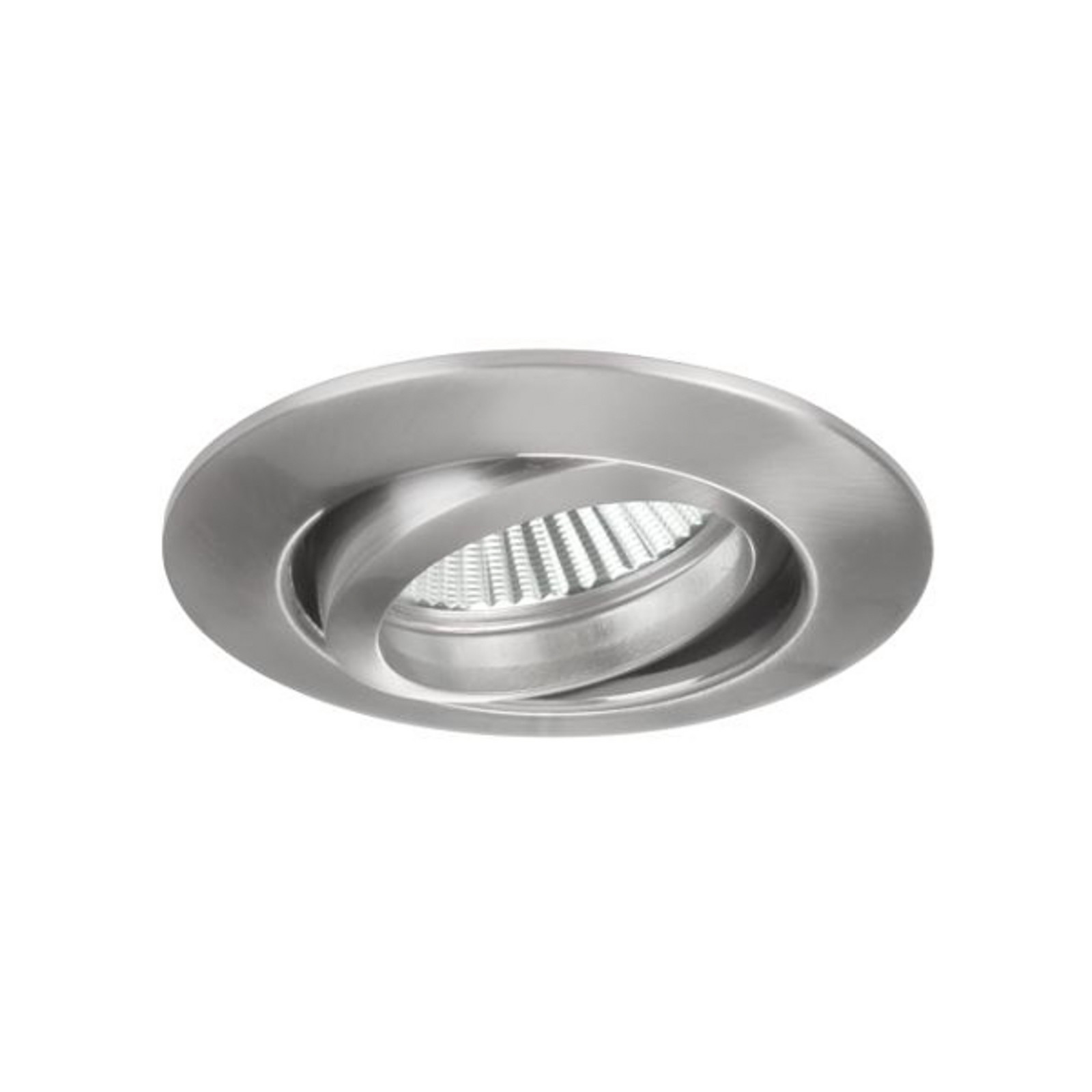 BRUMBERG Breena-R GX5.3 ugradbena okrugla reflektorska svjetiljka, matirani krom - Dnevni boravak/blagovaonica - mat krom - Aluminij