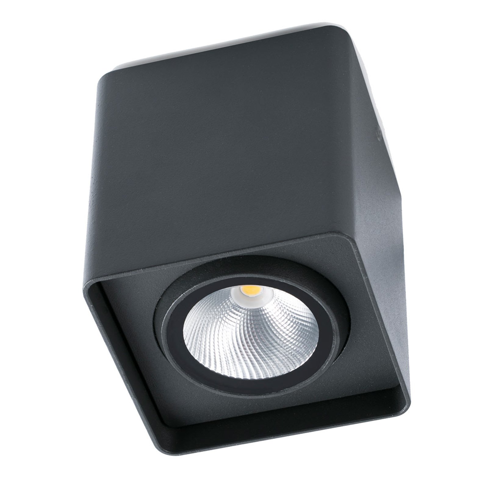 Discreet Tami LED ceiling spotlight for outdoors