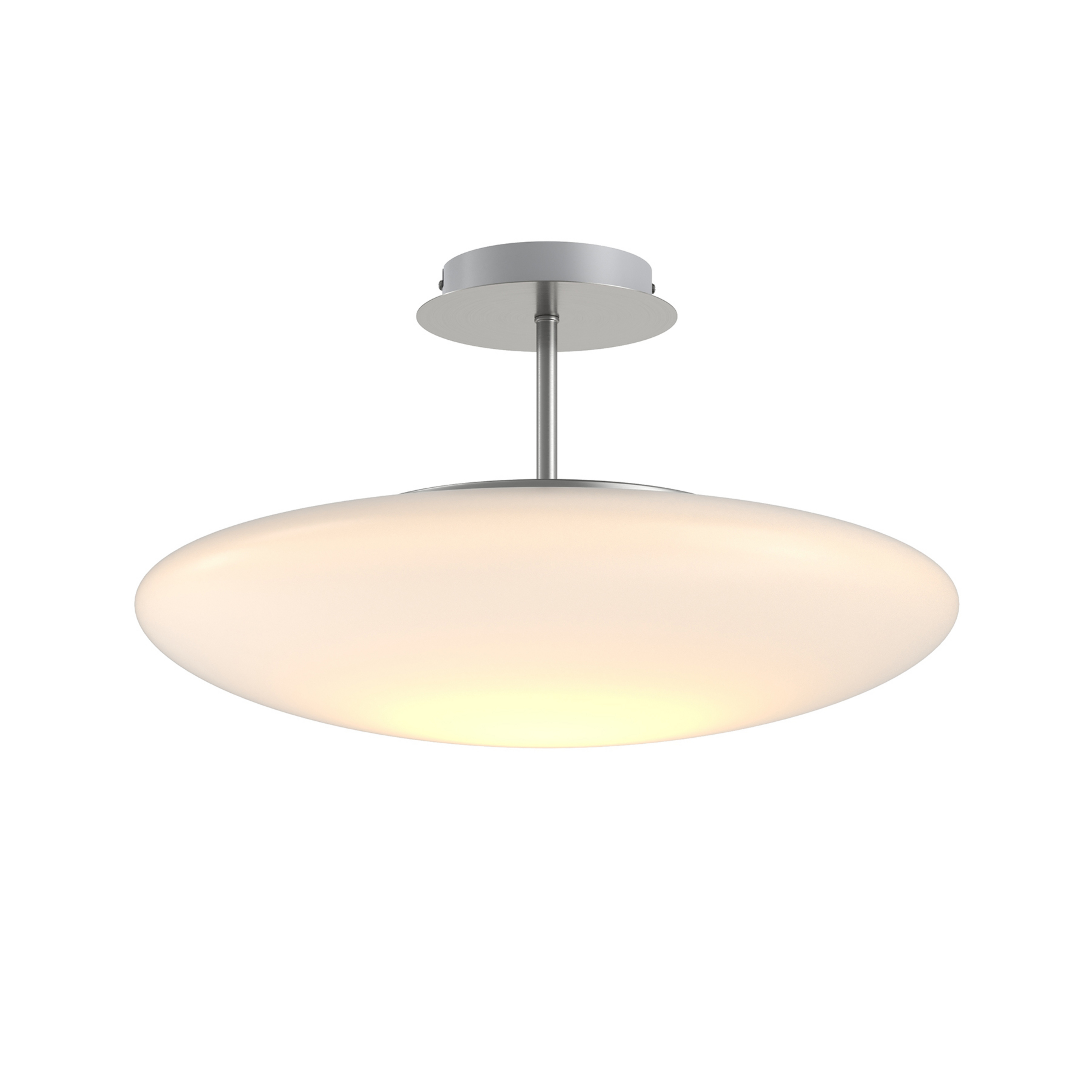 Gunda Plafonnier Opal/Nickel/Chrome - Lindby