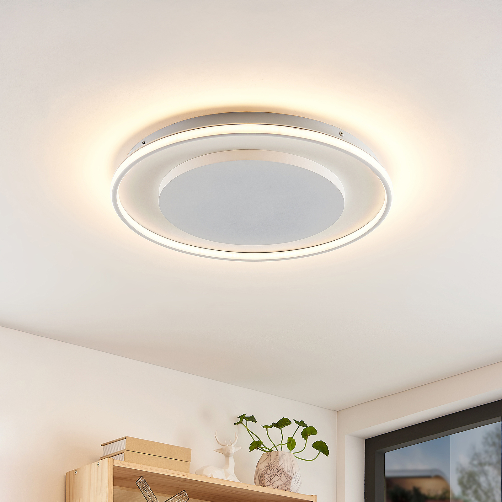 Lucande Murna LED stropní světlo, Ø 61 cm