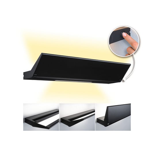 Paulmann Ranva LED-Wallwasher 3-Step-dim, schwarz