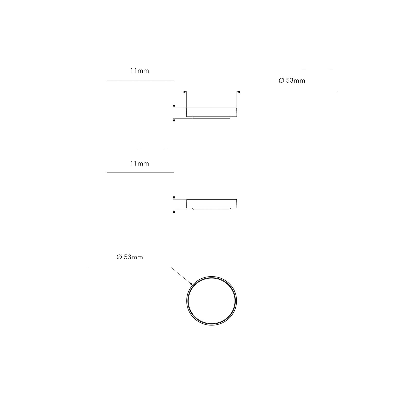Shade Node remote control for ØS1 series
