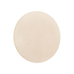 Applique murale LED Orios Plus, couleur sable, métal, Ø 30 cm
