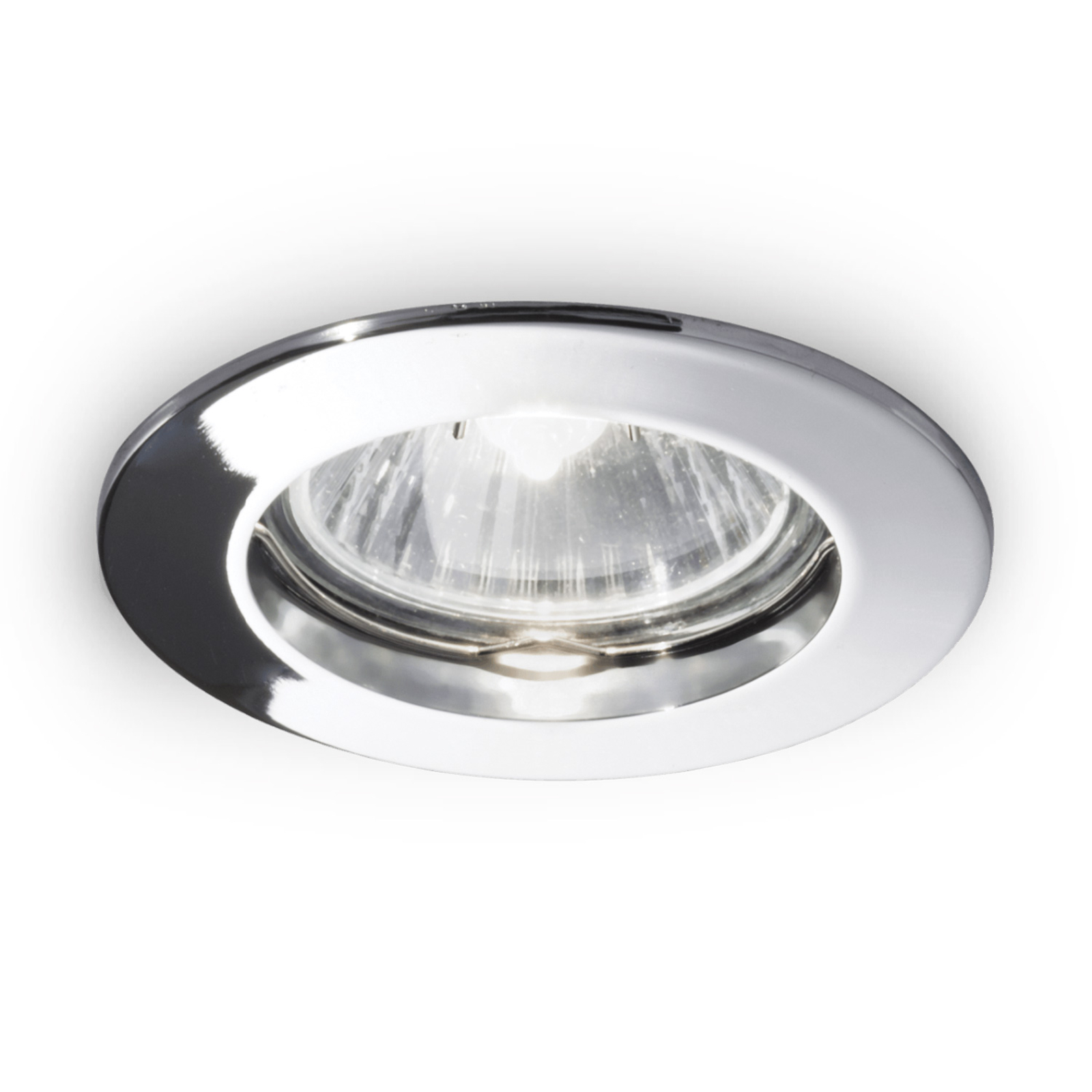 Deckeneinbaulampe Jazz aus Zink, rund, GU10
