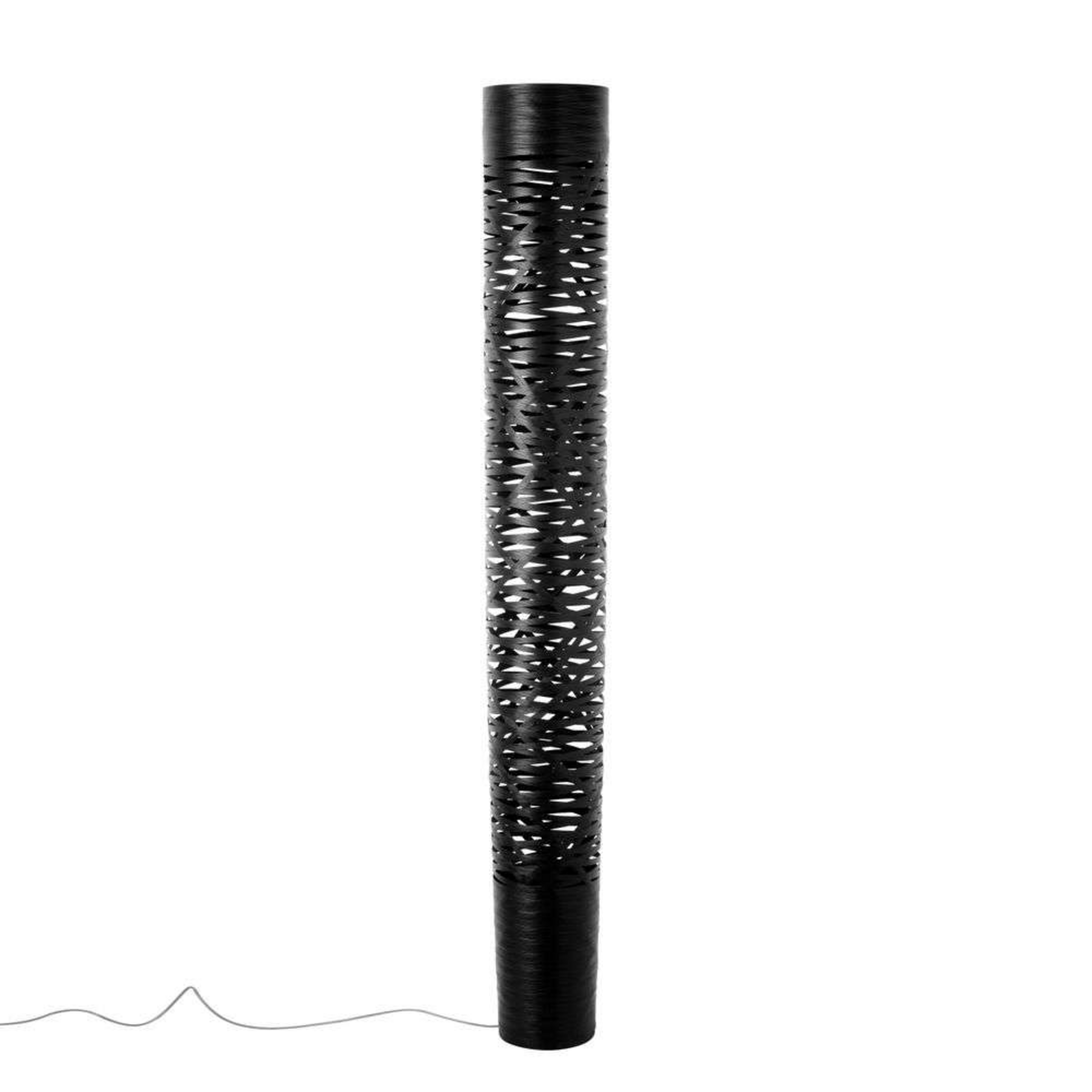 Tress Floor Lamp Large Black - Foscarini 