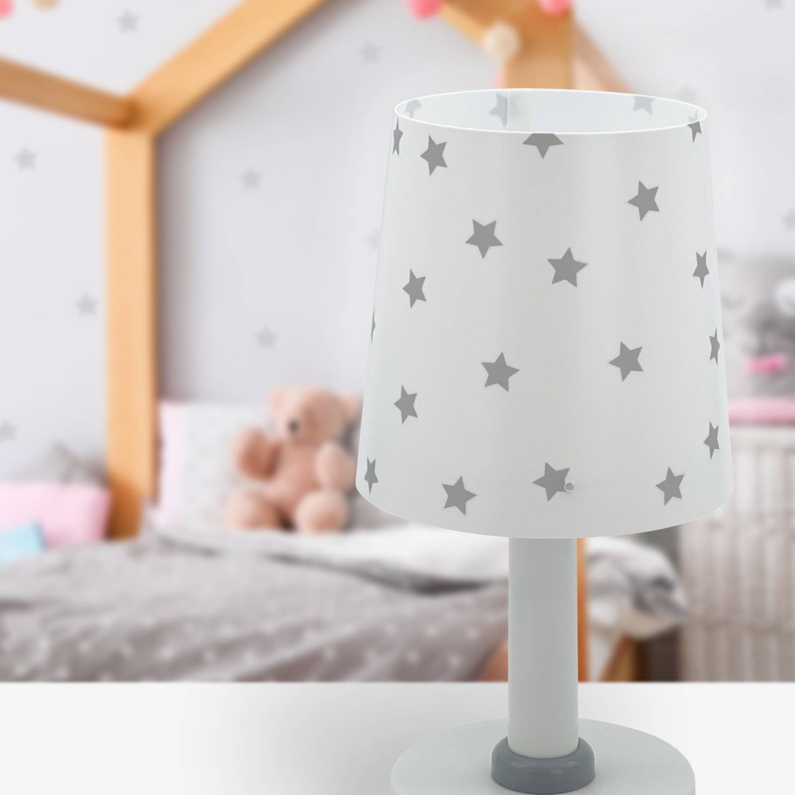 Dalber Star Light lampe à poser pour enfant blanc