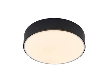 Simera LED Plafonnier Matt Black/White - Lindby