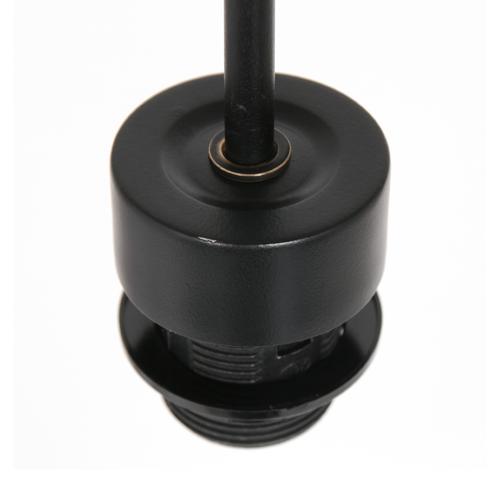 Suspension Sparkled Light, noir/bambou naturel, Ø 40 cm