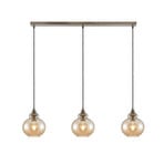 Tymoni Hanglamp Amber/Wood - Lindby