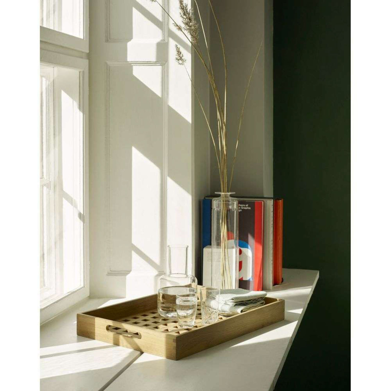 Fionia Tray 48x32 Teak - Skagerak by Fritz Hansen