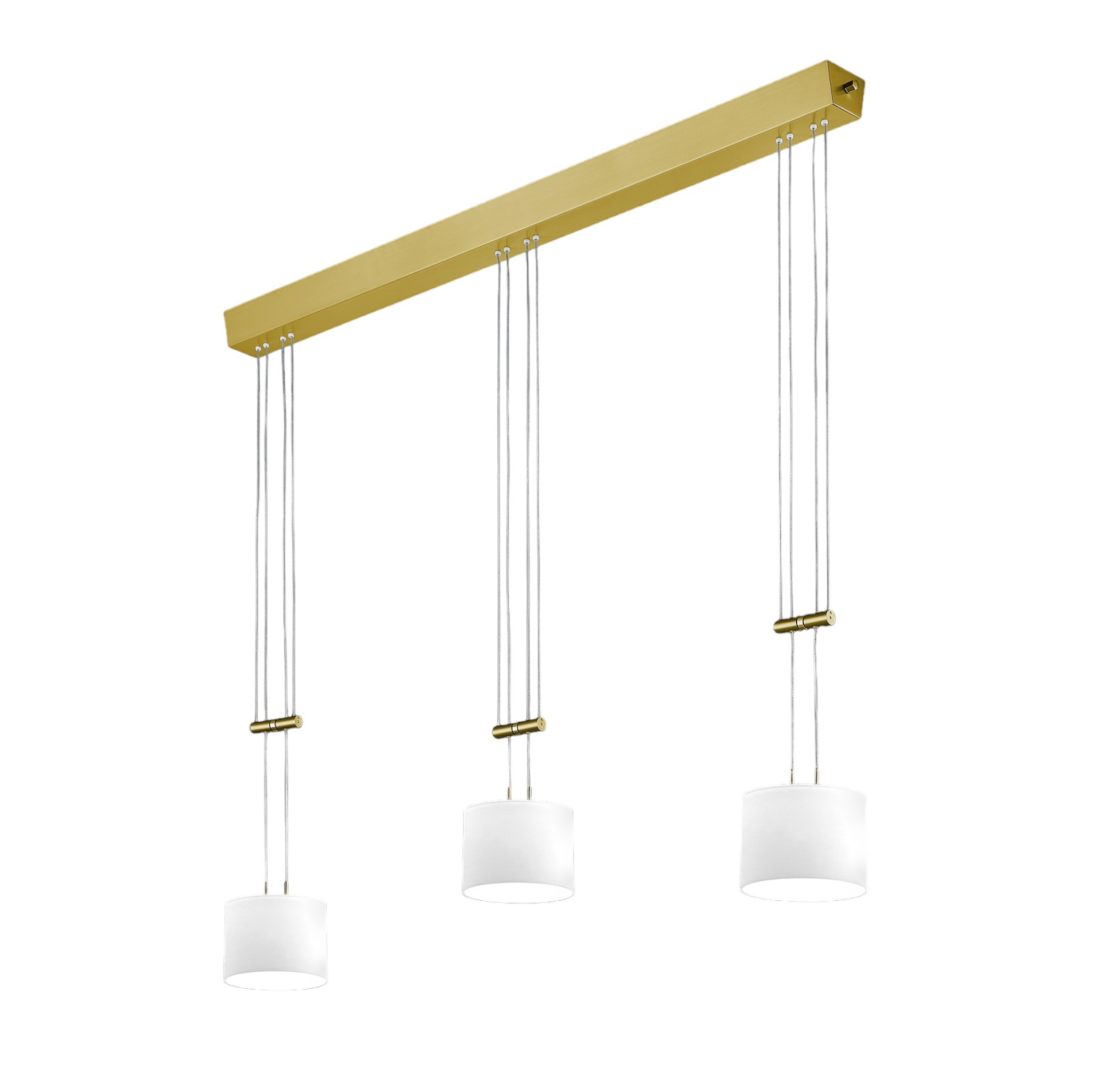 BANKAMP Grazia hanglamp ZigBee 3-la. lang messsing