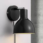 Atractiva lámpara de pared Pop Wall, negro