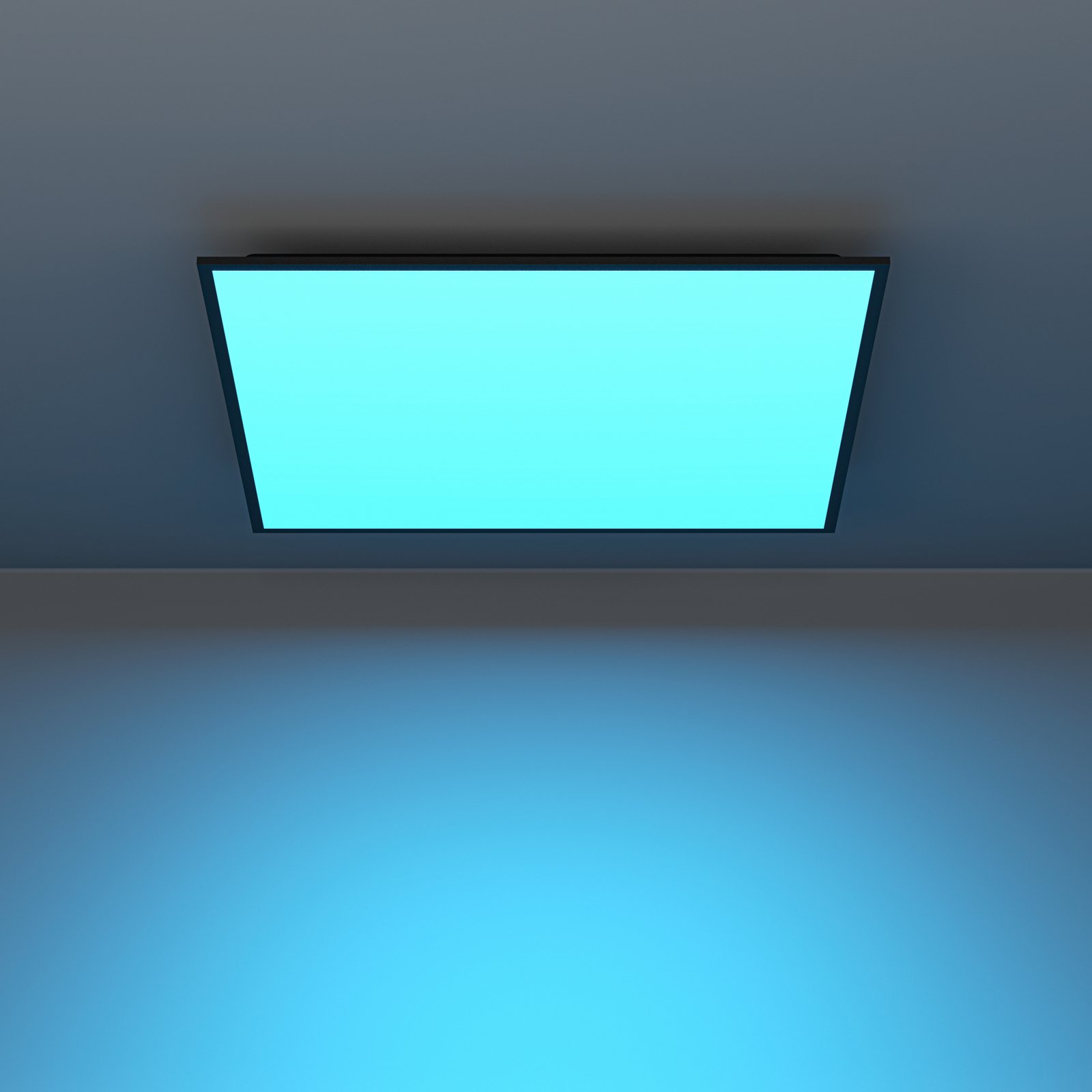 Suspension Oxpark, longueur 92 cm, vert/blanc/noir, 3 lampes