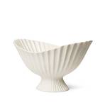 ferm LIVING Fountain Centrepiece bowl, white, ceramic