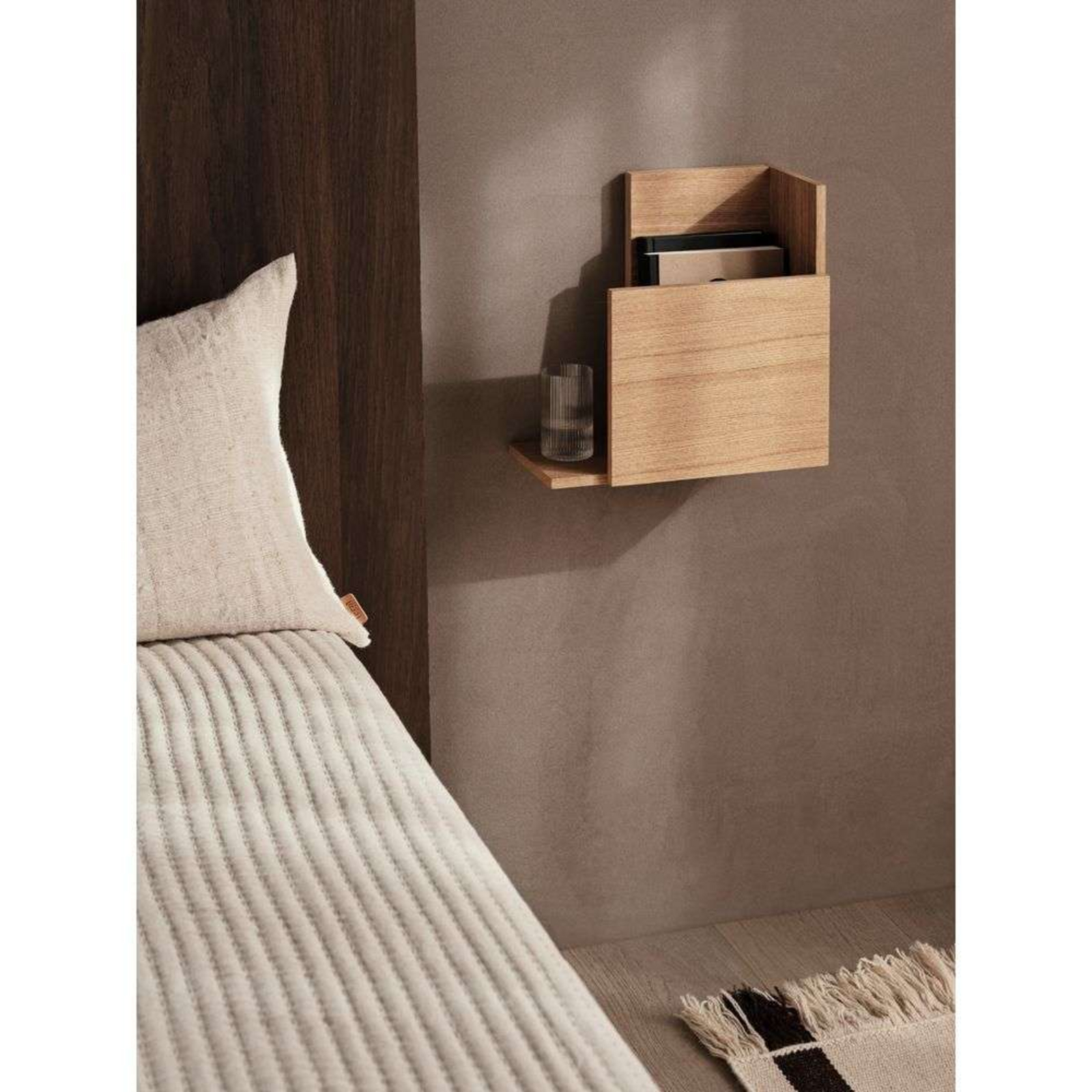 Stagger Shelf Square Oiled Oak - ferm LIVING