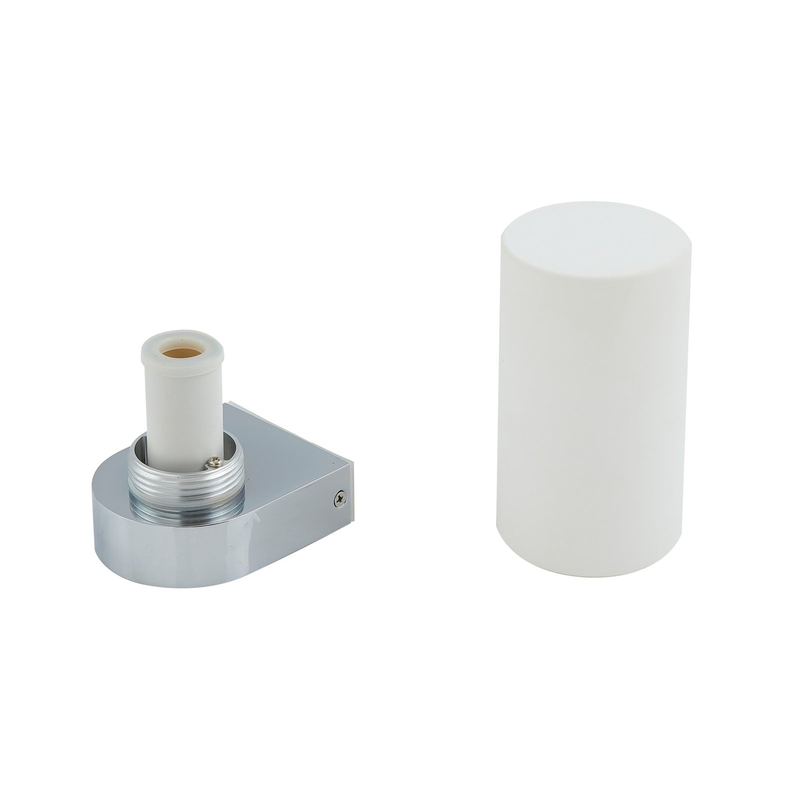 Basolo Lampa Ścienna H17,2 IP44 Chrom - Lucande