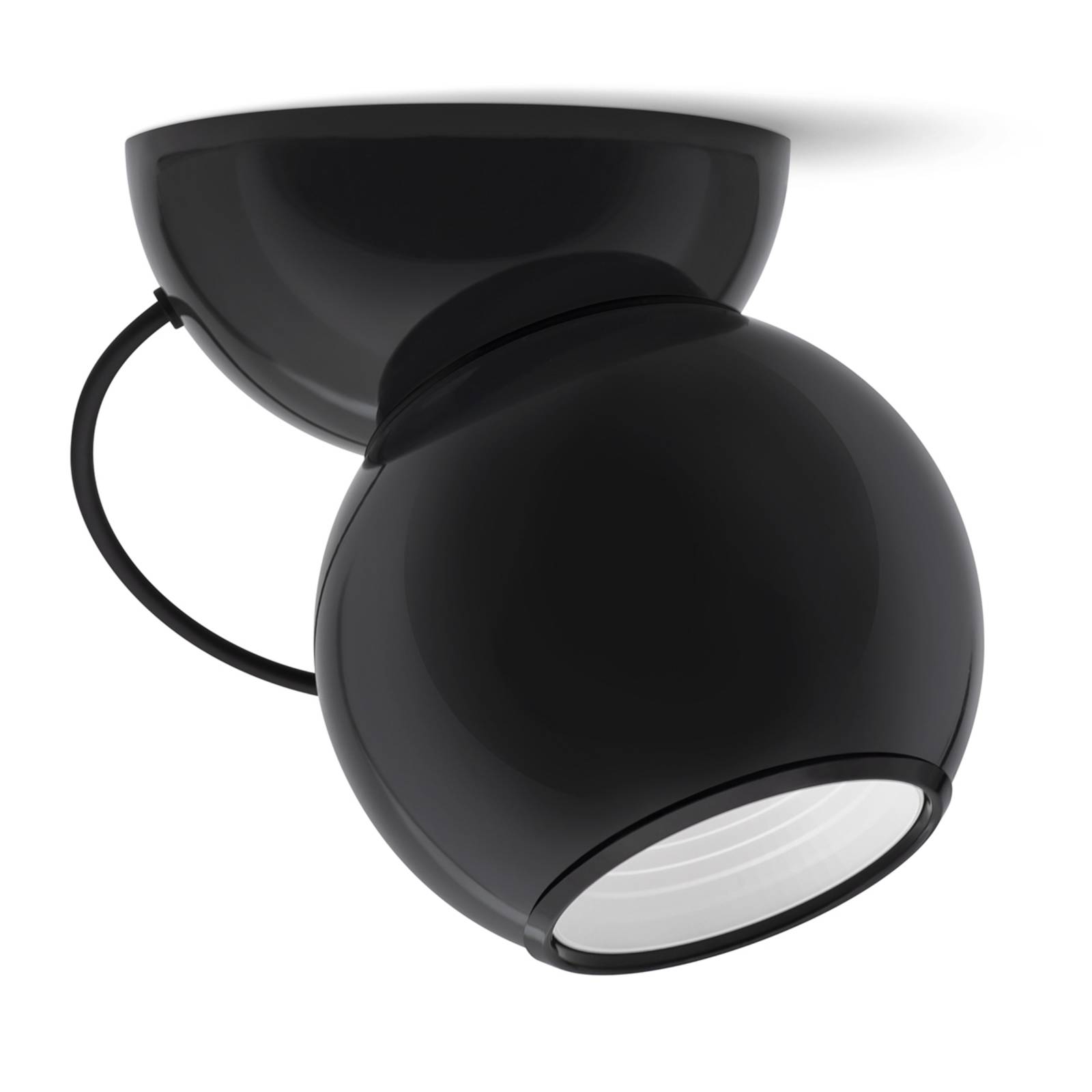 Stilnovo Gravitino LED-Deckenlampe drehbar schwarz günstig online kaufen