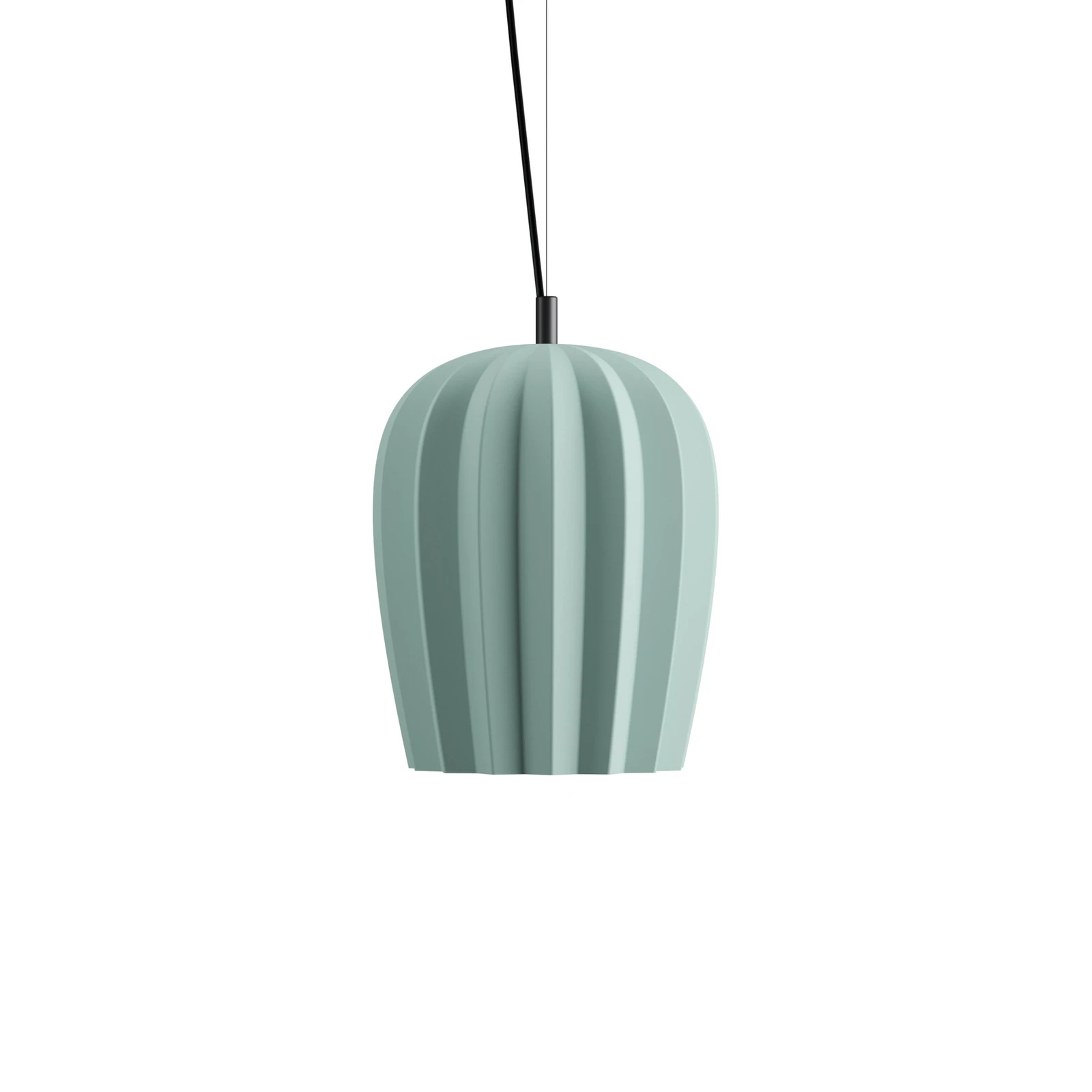 Lampada a sospensione Karman Sahara, verde salvia, Ø 29 cm, ceramica E27