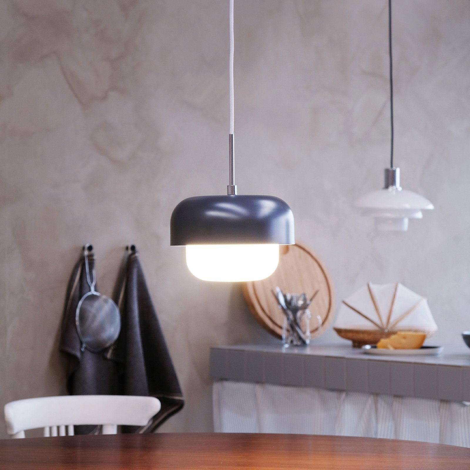 Haipot Pendant Dark Grey - DybergLarsen