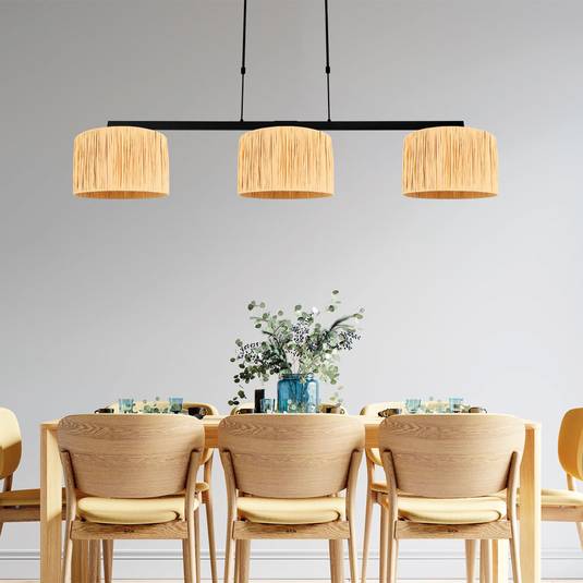 Lampada A Sospensione A Soffitto Palla Di Bambù Design In Vimini Lampada A Sospensione Soggiorno Illuminazione Per Sala Da Pranzo Globo 15367h 46270647