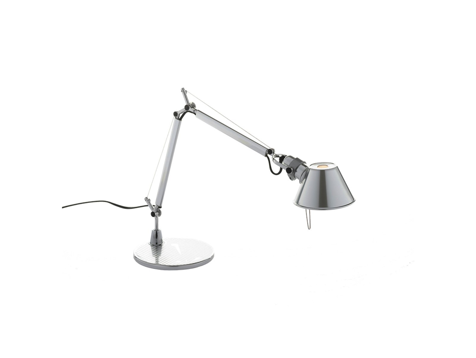 Tolomeo Micro Lámpara de Sobremesa Aluminio Pulido - Artemide