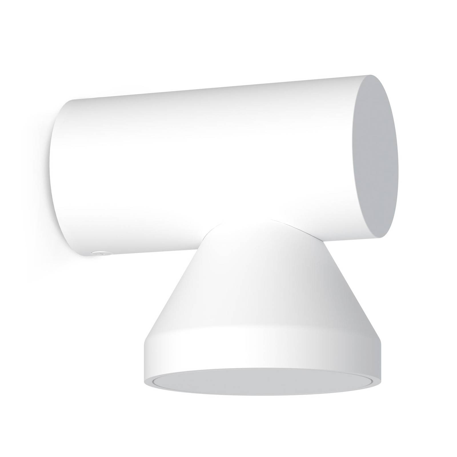 LED-vägglampa Key, 1 lampa, vit