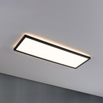Paulmann LED paneel Atria Shine, zwart, lengte 56 cm, IP44