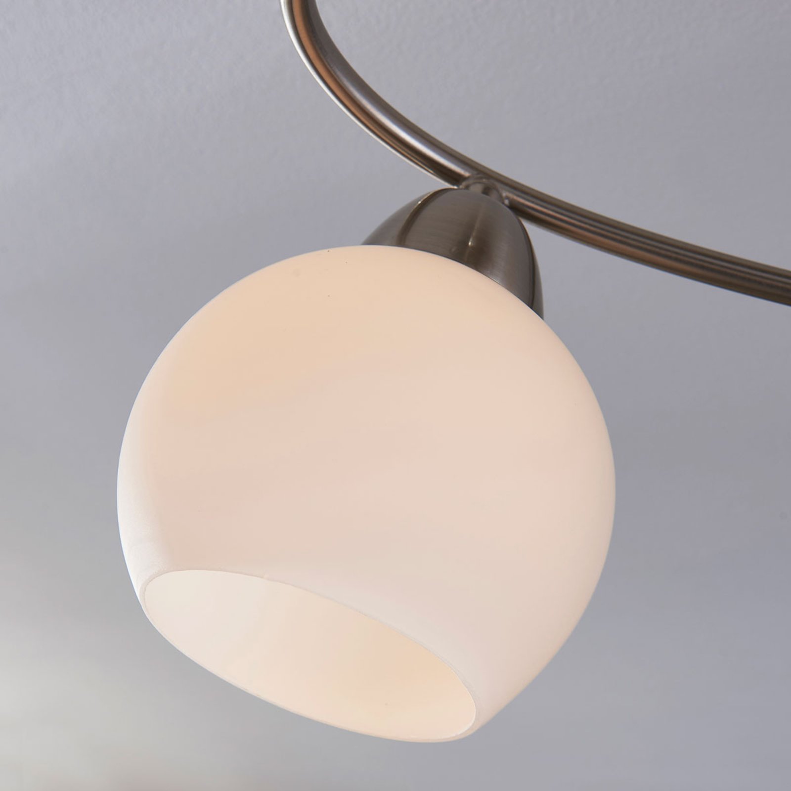 Svean 4 Stropní Lampa White/Nickel - Lindby