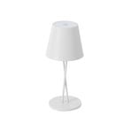 Janea Cross Portable Table Lamp Dim. IP54 White - Lindby