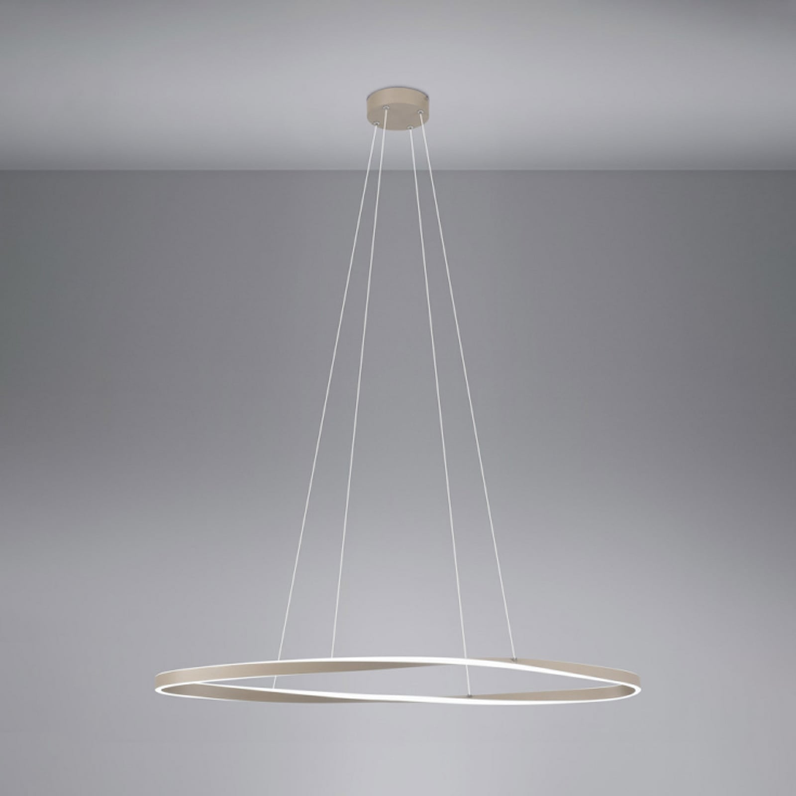 Suspension LED EGLO CAMEROTA, beige, 111 x 38 cm, télécommande Suspension LED EGLO CAMEROTA, beige, 111 x 38 cm, télécommande
